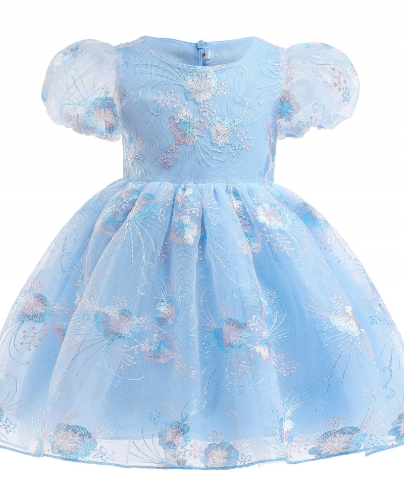 שמלות נסיכות ילדים קיץ 2022 רקמה ערב מסיבות אלגנטי