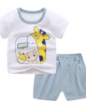طقم ملابس للبنات اللطيفة مكون من قطعتين وردي ميني يناسب الأطفال Baby Uni Spo