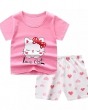 Rosa Minnie 2 Pezzi Set Cute Ragazze Vestiti Tute Bambini Baby Uni Spo