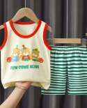 2 pezzi Cute Chilren Moda Abbigliamento Abiti Bambini Ragazze Ragazzi Maniche