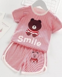 Mode Enfants Filles Tacksuit Coton Infant Toddler Sport Vêtements Costume S