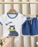Vestiti delle neonate Outfit Casual Kids Toddler Abbigliamento Set Cute Cartoo