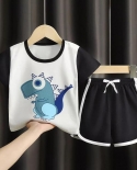  2 Piece Mickey Mouse Kids Clothes Outfits Summer Baby Children Sport S