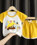  2 Piece Mickey Mouse Kids Clothes Outfits Summer Baby Children Sport S