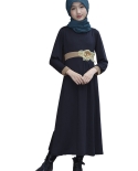  Muslim Long Sleeve Dress For Girl Child Kid Abaya Islamic Dubai Arabic