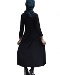 فستان إسلامي بأكمام طويلة لفتاة أطفال عباية إسلامية دبي عربي