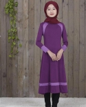  Muslim Long Sleeve Dress For Girl Child Kid Abaya Islamic Dubai Arabic