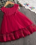  Fashion Kids 2022 Summer Dress For Girls Little Girl Vintage Floral La