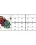Toddler Girls Dress Autumn Outfit Solid Color Bowknot Round Neck Long Sleeve Ruffle A Line Dress Headband For 1 6 Years
