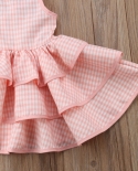 1 To 5 Y Summer Baby Girl Dress Clothes Toddler Kids Girls Ruffled Tutu Dresses Sundress Party Pageant Layered Princess 