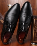 New Men Dress Shoes Shadow Patent Leather Luxury Fashion Groom Wedding Shoes Men Luxury Italian Style Oxford Shoes Big S