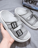 Youth Fashion Slides For Men Summer Beach Shoes Outside Soft Comfortable Men Slippers Shoes Hot Sale 39 46