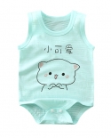 Nuevo mono de algodón sin mangas para bebés, ropa para bebés niño o niña, ropa para bebés recién nacidos, ropa Infantil para b