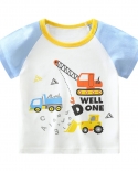 Camiseta de manga corta para niños, novedad de verano de algodón puro, camiseta para niños, ropa para niñas, venta al por mayor,