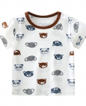 Summer Fashion Uni T Shirt Children Boys Short Sleeves Tees Baby Kids Cotton Tops For Girls Clothes Kids Summer Clothes