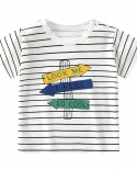Camiseta Uni de moda de verano para niños, camisetas de manga corta para niños, camisetas de algodón para bebés, ropa para niñas