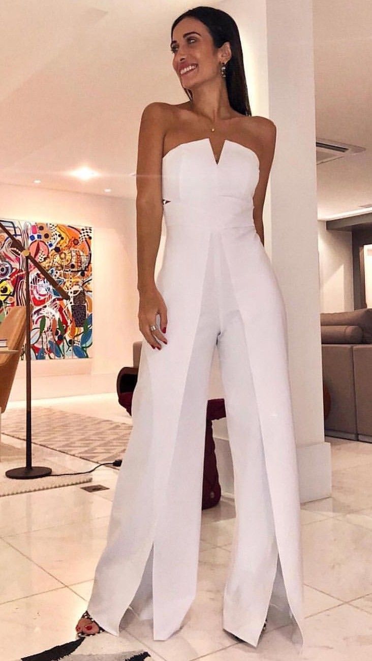 US 30.07 Jump Suits For Women Tube Top Sleeveless Solid Party Clothing For Woman Thin Slim Ladies Jumpsuits One Piece Jumpsuit Description