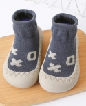 Baby Toddler Shoes Baby Shoes And Socks New Boys And Girls Soft Bottom Non-slip Indoor Floor Shoe