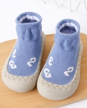 Baby Toddler Shoes Baby Shoes And Socks New Boys And Girls Soft Bottom Non-slip Indoor Floor Shoe