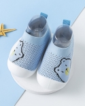 Zapatos de bebé para niños pequeños, zapatos de bebé antideslizantes para niños, zapatos y calcetines transpirables de fondo sua
