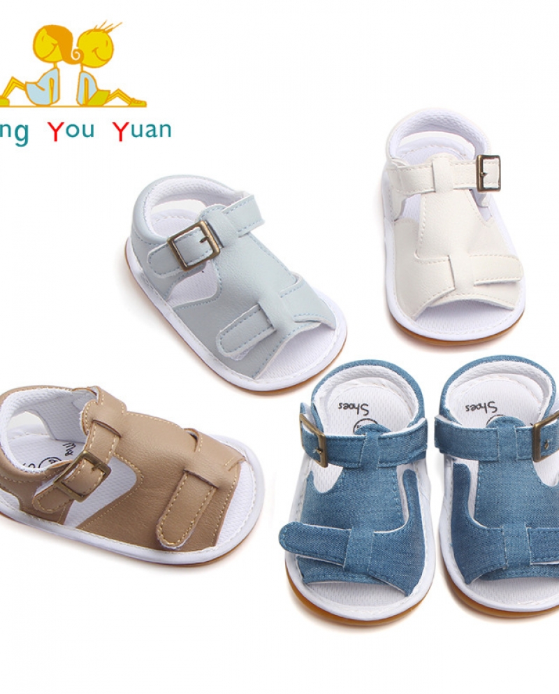 Summer New Soft Bottom Non-slip Baby Toddler Shoes Casual Boy Baby Shoes Sandals