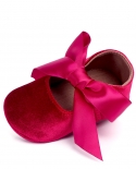 Ribbon Baby Shoes Princess Non-slip Soft Bottom Toddler Shoes
