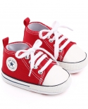 Zapatos de lona casuales clásicos para bebés Zapatos de suela de goma para niños pequeños