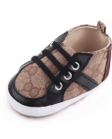 נעלי תינוק קזואל בנות 0-1 שנים תואמות צבע נעלי סוליות רכות נעלי תינוק נעלי פעוטות 2634