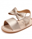 Estate nuovi sandali per bambini Scarpe per bambini Scarpe per bambini Fiocco in pelle PU Suola in gomma antiscivolo Scarpe per 