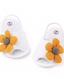 Nouveau tournesol bébé sandales semelle souple enfant en bas âge chaussures bébé chaussures antidérapant