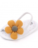 Nuevas sandalias de girasol para bebé, zapatos de suela blanda para niños pequeños, zapatos de bebé antideslizantes