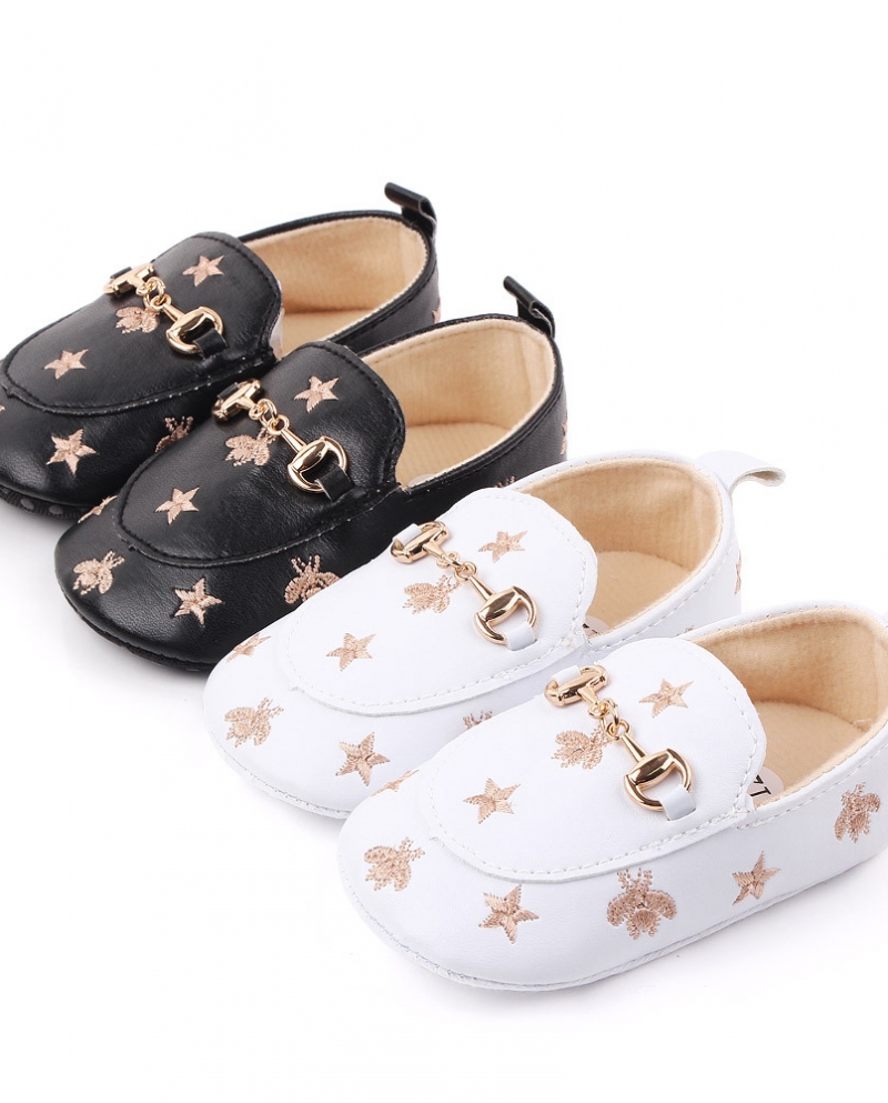 נעלי קזואל תינוקות רקומות קלאסיות נעלי תינוק נעלי תינוק סוליות רכות נעלי פעוט 2343