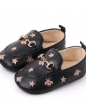 Classic Embroidered Baby Casual Shoes Soft Sole Non-slip Toddler Shoes