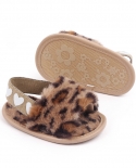Baby Sandals Fashion Tie Dye Baby Shoes Fur Sandals Toddler Shoes