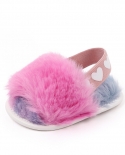 Sandalias de bebé Moda Tie Dye Zapatos de bebé Sandalias de piel Zapatos para niños pequeños
