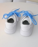 أحذية رياضية للأولاد والبنات للربيع والخريف أحذية أطفال بيضاء جديدة