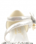 נסיכת ילדים נעלי קריסטל לילדות נעלי ריקוד לטיני מוצרים חדשים נטו אדום נעלי עקב לילדות קטנות