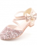 Childrens Princess Crystal Shoes Girls Latin Dance Shoes