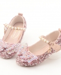 أحذية الأميرة للأطفال أحذية أطفال جديدة القوس أحذية الأداء