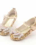 Zapatos de princesa para niños Nuevos zapatos para niños Zapatos de alto rendimiento con lazo