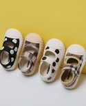 Sapatos de lona femininos primavera novos para bebês meninas verão infantil solado macio sapatos infantis para bebês
