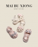 Scarpe da principessa per bebè femminili Sandali per bambini Nuove scarpe da bambino antiscivolo per l'estate