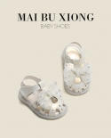 Scarpe da principessa per bambina Estate Nuovi sandali per neonata Scarpe per bambini con fondo morbido antiscivolo