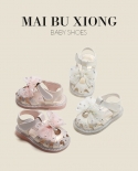 Scarpe da principessa per bambina Estate Nuovi sandali per neonata Scarpe per bambini con fondo morbido antiscivolo