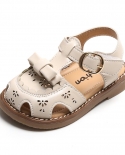 maibu bear נקבה תינוק נעלי עור קטנות סנדלים קיץ נעלי תינוק פעוטות נעלי ילדות נסיכות נעלי סולייה רכה לילדים