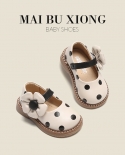 maibu bear נקבה תינוק רך תחתון קטן נעלי עור ילדים נעלי פעוטות בנות תינוק נסיכת נעלי אביב ובסתיו