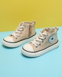 Baby Canvas Shoes High-top Childrens Soft-soled Childrens Shoes