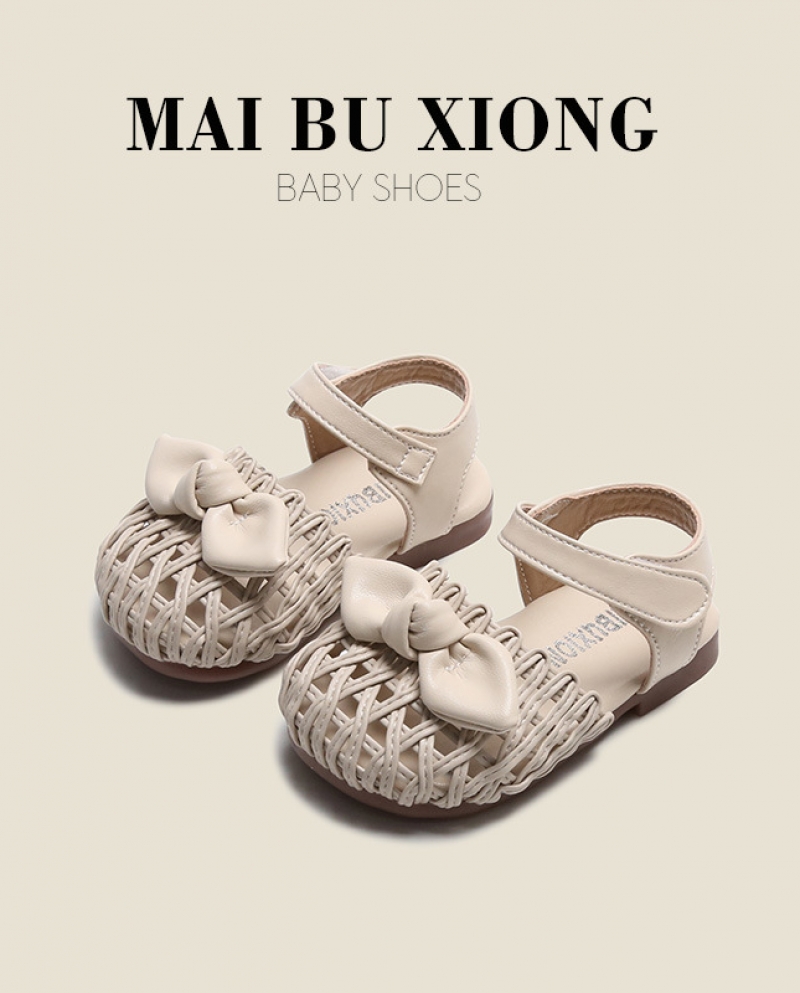 الفتيات الصنادل الصيفية الجديدة طفل لينة أسفل حذاء طفل رضيع أطفال أحذية جلدية صغيرة