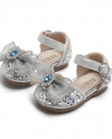 Female Baby Single Shoes Toddler Shoes Soft Bottom Non-slip Princess Shoes Leather Shoes