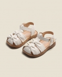 Zapatos para niños pequeños, sandalias para niños, zapatos de cuero pequeños de verano, parte inferior suave